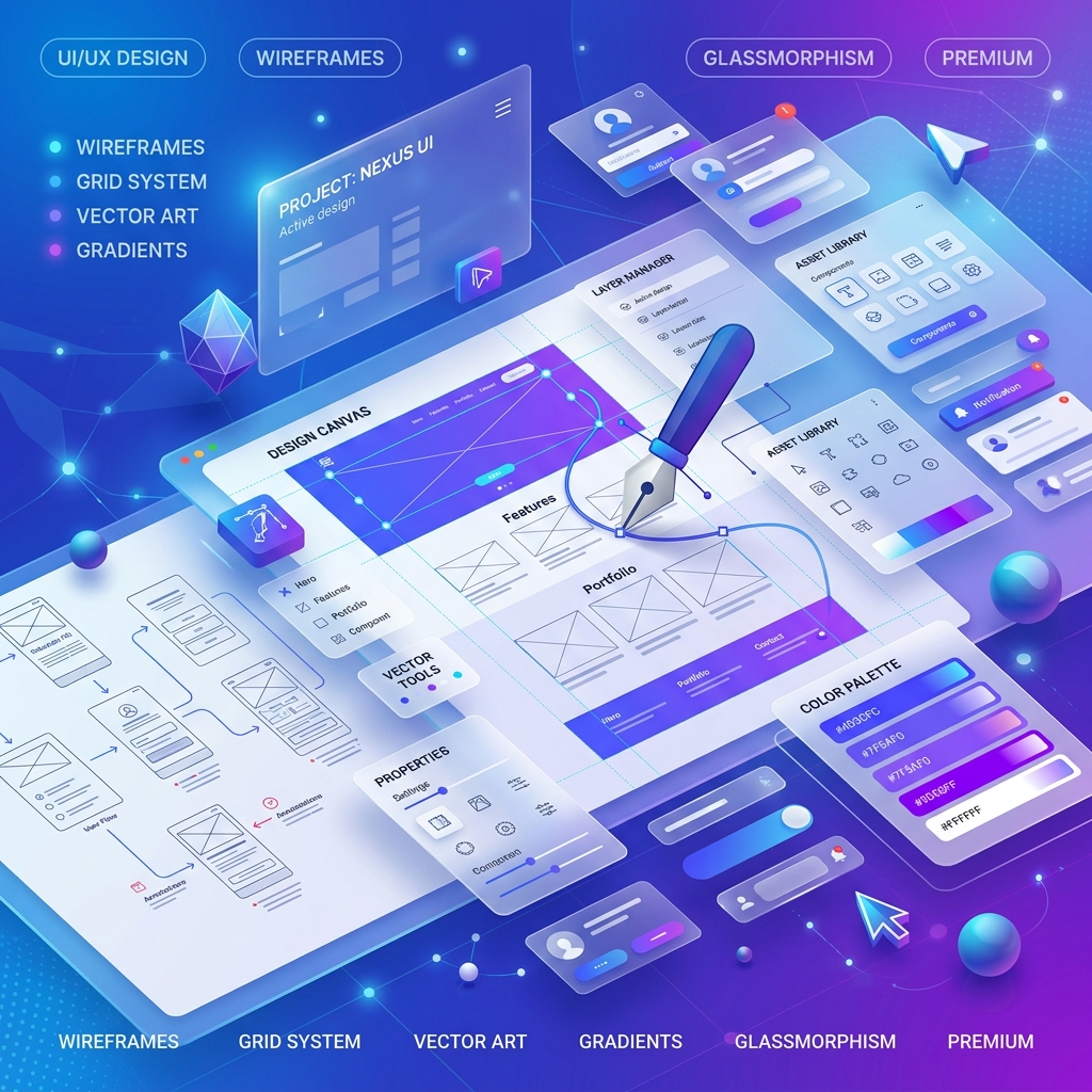 UI/UX Web Designing