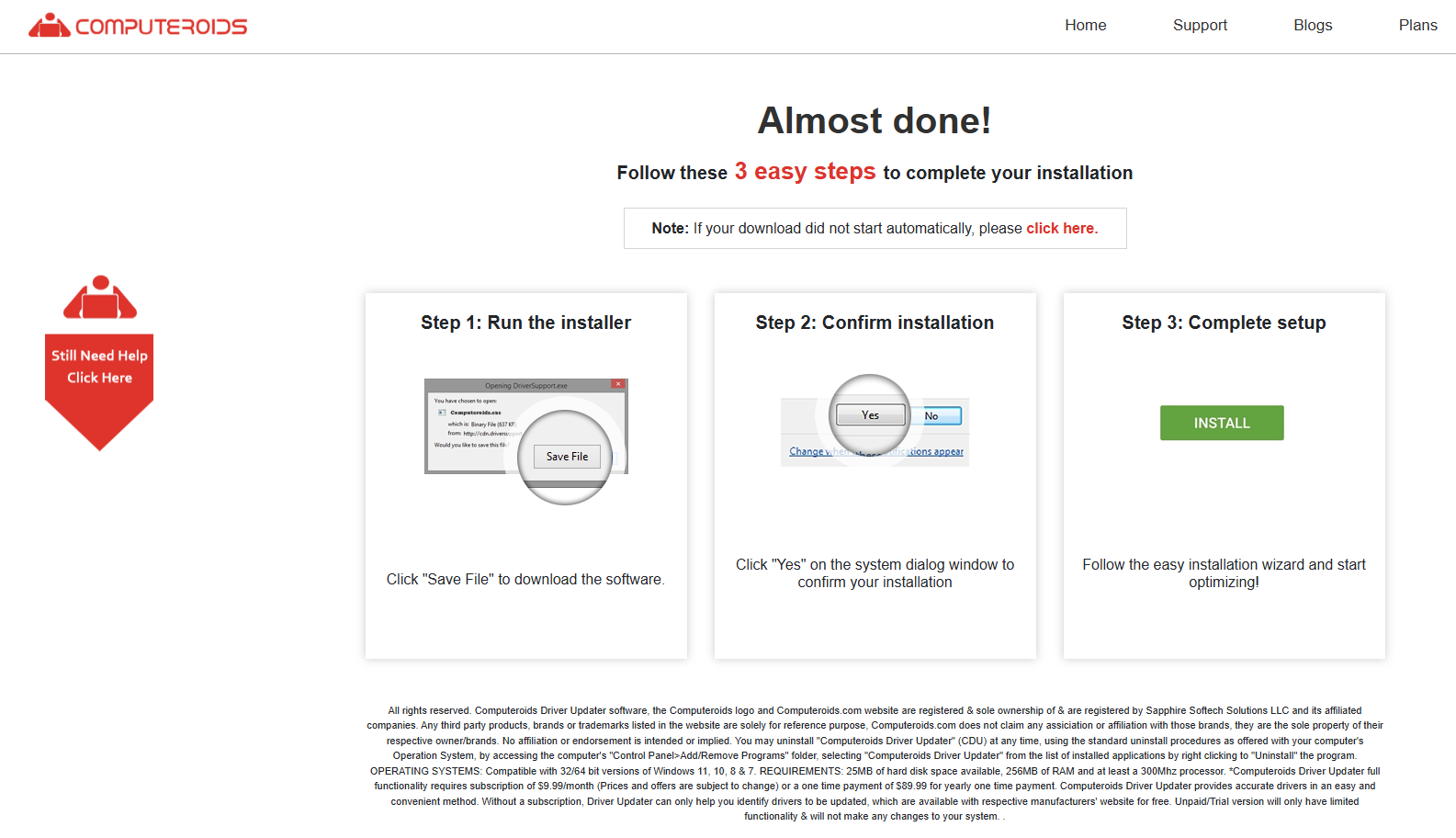 Computeroids – PC Clean & Optimize View