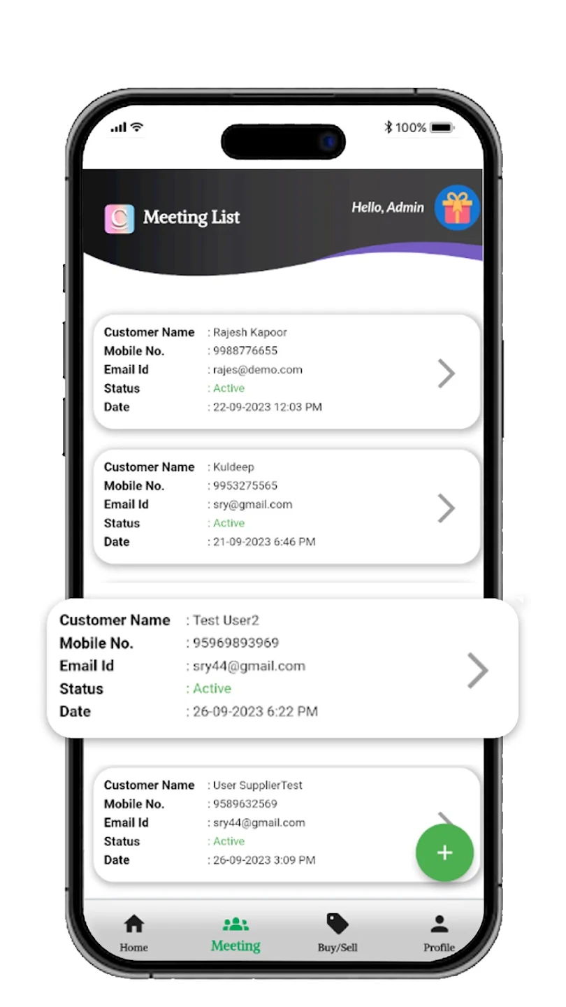 JKM Attendance App Screenshot