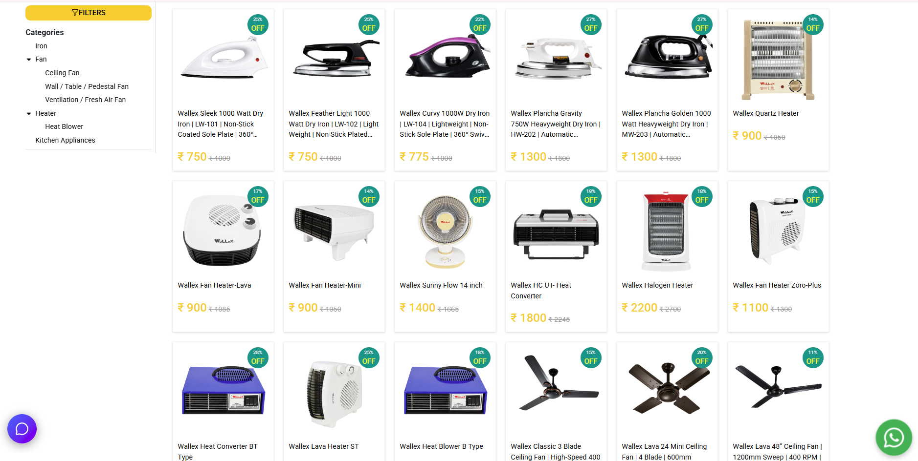 Wallex – Cart & Checkout